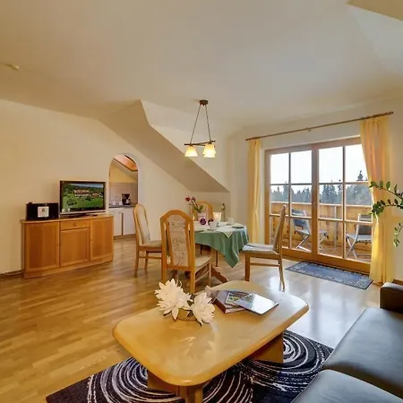 아파트 Haus-jaegerfleck-4-sterne-wohnung-almberg 슈피겔라우